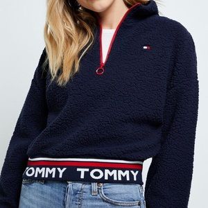 Tommy Hilfiger Sherpa Half Zip Sweater